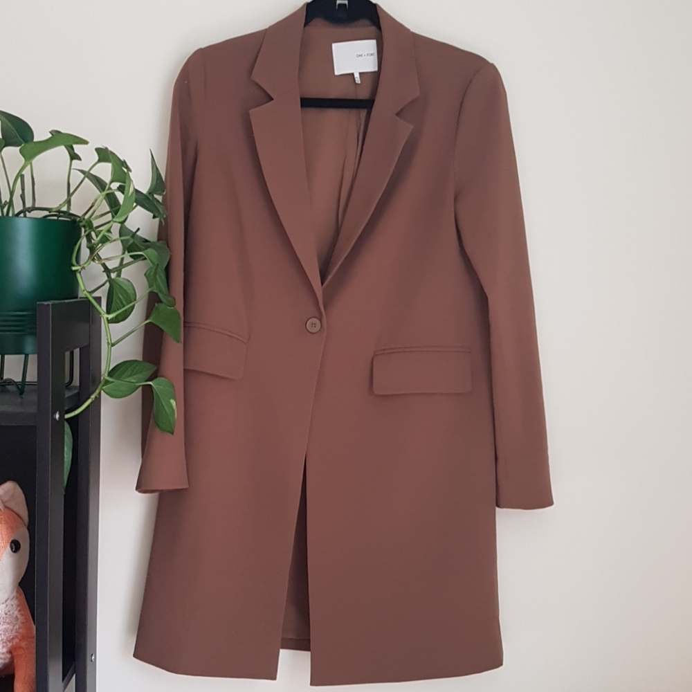Oak + Fort Long Blazer